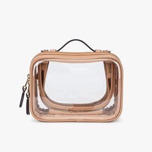 CalPak Small Clear Cosmetics Case